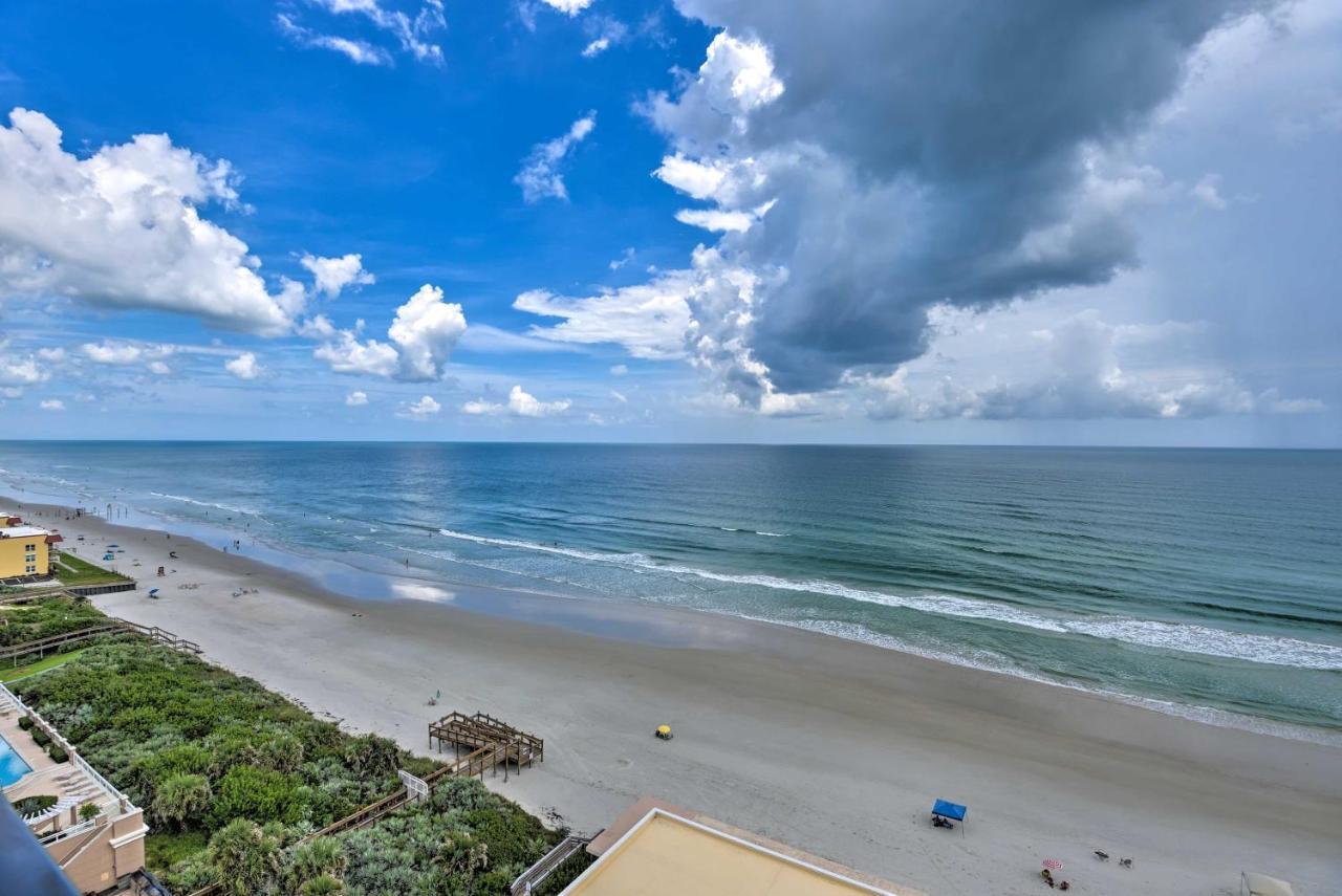 Beachfront Resort Condo With Panoramic Ocean Views! نيو سميرنا بيتش المظهر الخارجي الصورة