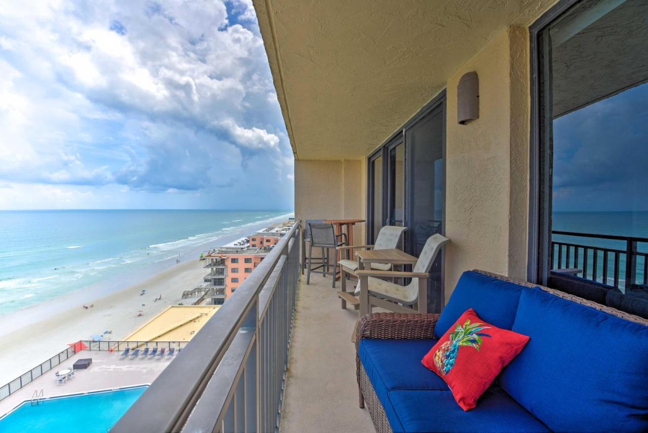 Beachfront Resort Condo With Panoramic Ocean Views! نيو سميرنا بيتش المظهر الخارجي الصورة